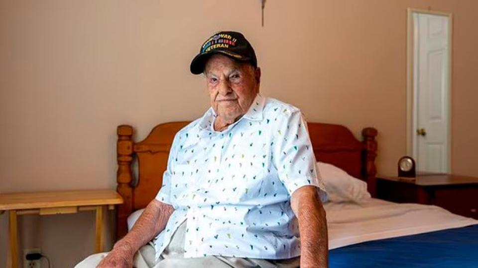 100-г. ветеран от Втората световна война разкри шокиращата си тайна за дълъг живот