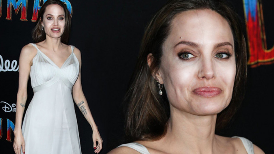 Потресаващ вид: Анджелина Джоли изглежда бледа като смъртта и плаши феновете си с изпъкнали жили (СНИМКИ)