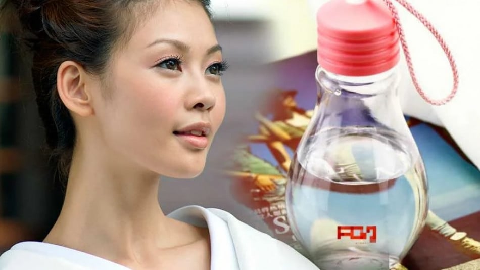 Чудна новина за бутилка вода и... японски лифтинг ВИДЕО