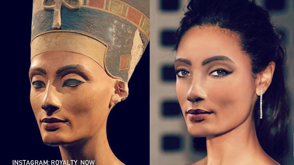 Не е за вярване какви красавици са преродените Нефертити, Мона Лиза и... СНИМКИ