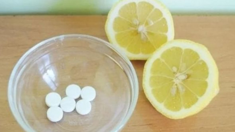 Супер трик с лимон и аспирин, който всеки трябва да знае СНИМКИ