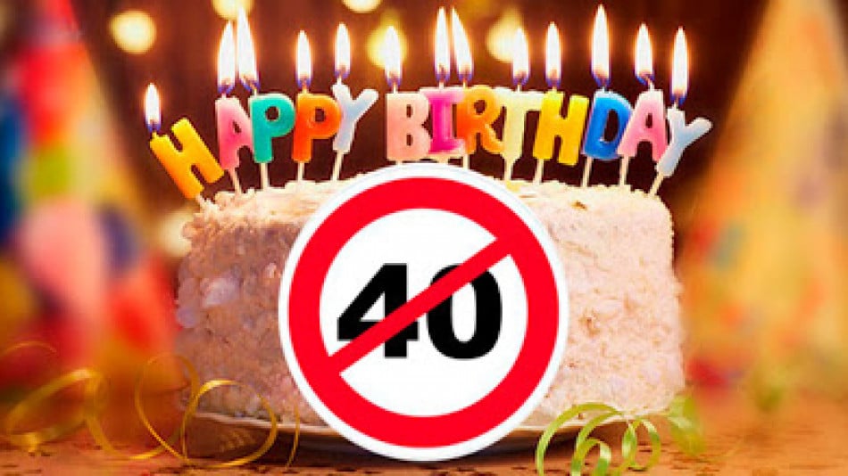 Почему не празднуют 40 дней. 40 Лет день рождения отмечают. 40 Лет день рождения не отмечают. Юбилей который не отмечают. С юбилеем 40.